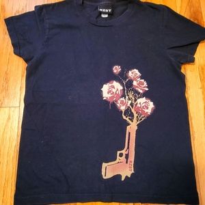 RZST artsy black t-shirt